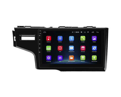 Штатная магнитола Lesko для Honda Jazz III 2014-2017 экран 9" 2/32Gb Wi-Fi GPS Base