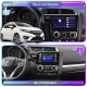 Штатная магнитола Lesko для Honda Jazz III 2014-2017 экран 9" 2/32Gb CarPlay 4G Wi-Fi GPS Prime