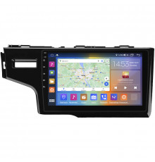 Штатная магнитола Lesko для Honda Jazz III 2014-2017 экран 9" 4/64Gb CarPlay 4G Wi-Fi GPS Prime
