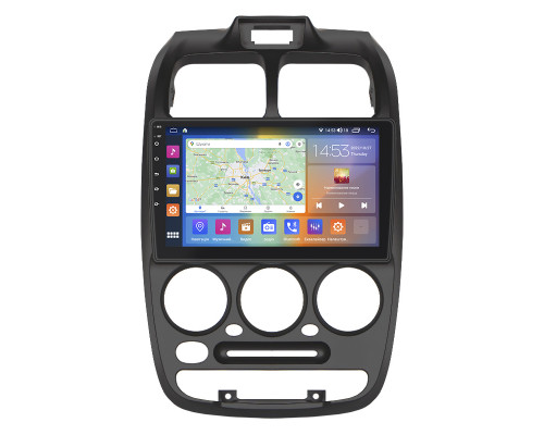 Штатная магнитола Lesko для Hyundai Accent II 1999-2012 экран 9" 2/32Gb CarPlay 4G Wi-Fi GPS Prime