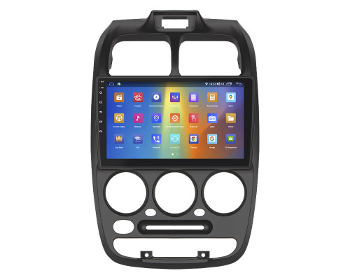 Штатная магнитола Lesko для Hyundai Accent II 1999-2012 экран 9" 2/32Gb CarPlay 4G Wi-Fi GPS Prime
