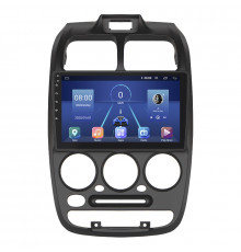 Штатная магнитола Lesko для Hyundai Accent II 1999-2012 экран 9" 4/64Gb 4G Wi-Fi GPS Top