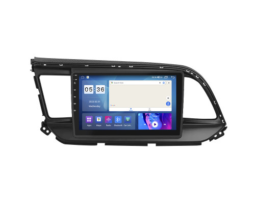 Штатная магнитола Lesko для Hyundai Avante AD 2018-2020 экран 9" 2/32Gb CarPlay 4G Wi-Fi GPS Prime
