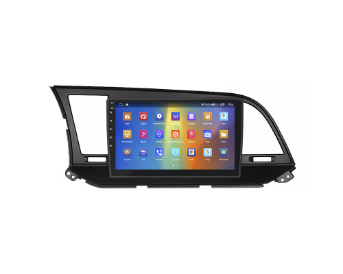 Штатная магнитола Lesko для Hyundai Avante VI 2015-н.в. экран 9" 4/64Gb CarPlay 4G Wi-Fi GPS Prime