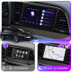 Штатная магнитола Lesko для Hyundai Avante VI 2015-н.в. экран 9" 2/32Gb 4G Wi-Fi GPS Top