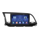 Штатная магнитола Lesko для Hyundai Avante VI 2015-н.в. экран 9" 6/128Gb 4G Wi-Fi GPS Top