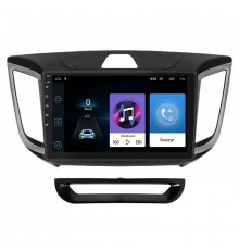 Штатная магнитола Lesko для Hyundai Creta I 2016-2020 экран 10" 2/32Gb Wi-Fi GPS Base