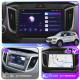 Штатная магнитола Lesko для Hyundai Creta I 2016-2020 экран 10" 4/64Gb CarPlay 4G Wi-Fi GPS Prime