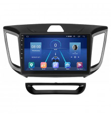 Штатная магнитола Lesko для Hyundai Creta I 2016-2020 экран 10" 2/32Gb 4G Wi-Fi GPS Top