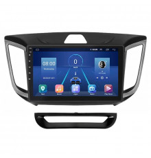 Штатная магнитола Lesko для Hyundai Creta I 2016-2020 экран 10" 6/128Gb 4G Wi-Fi GPS Top