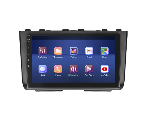 Штатная магнитола Lesko для Hyundai Creta II 2021-н.в. экран 9" 4/64Gb 4G Wi-Fi GPS Top