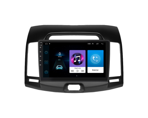 Штатная магнитола Lesko для Hyundai Elantra IV (HD) 2006-2011 экран 9" 1/16Gb Wi-Fi GPS Base