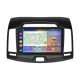 Штатная магнитола Lesko для Hyundai Elantra IV (HD) 2006-2011 экран 9" 4/64Gb CarPlay 4G Wi-Fi GPS Prime