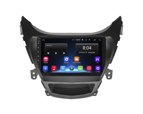 Штатная магнитола Lesko для Hyundai Elantra V (MD) 2010-2014 экран 9" 2/32Gb Wi-Fi GPS Base