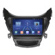 Штатная магнитола Lesko для Hyundai Elantra V (MD) 2010-2014 экран 9" 2/32Gb 4G Wi-Fi GPS Top