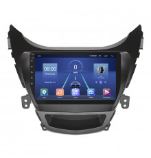 Штатная магнитола Lesko для Hyundai Elantra V (MD) 2010-2014 экран 9" 4/64Gb 4G Wi-Fi GPS Top