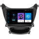 Штатная магнитола Lesko для Hyundai Elantra V (MD) Рестайлинг 2013-2016 экран 9" 1/16Gb Wi-Fi GPS Base