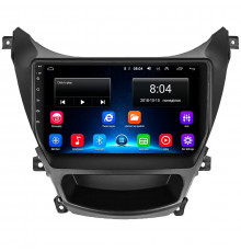 Штатная магнитола Lesko для Hyundai Elantra V (MD) Рестайлинг 2013-2016 экран 9" 2/32Gb Wi-Fi GPS Base