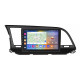 Штатная магнитола Lesko для Hyundai Elantra VI (AD) 2015-2019 экран 9" 2/32Gb CarPlay 4G Wi-Fi GPS Prime