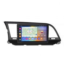 Штатная магнитола Lesko для Hyundai Elantra VI (AD) 2015-2019 экран 9" 4/64Gb CarPlay 4G Wi-Fi GPS Prime