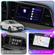 Штатная магнитола Lesko для Hyundai Elantra VI (AD) Рестайлинг 2018-2020 экран 9" 2/32Gb Wi-Fi GPS Base