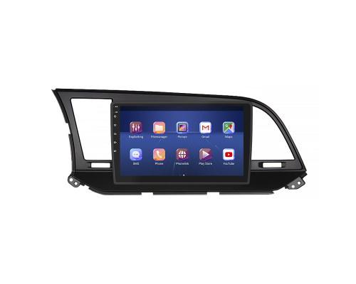 Штатная магнитола Lesko для Hyundai Elantra VI (AD) Рестайлинг 2018-2020 экран 9" 2/32Gb 4G Wi-Fi GPS Top