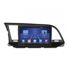 Штатная магнитола Lesko для Hyundai Elantra VI (AD) Рестайлинг 2018-2020 экран 9" 6/128Gb 4G Wi-Fi GPS Top