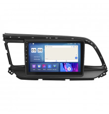 Штатная магнитола Lesko для Hyundai Elantra VI (AD) Рестайлинг ver 2 2018-2020 экран 9" 2/32Gb CarPlay 4G Wi-Fi GPS Prime