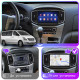 Штатная магнитола Lesko для Hyundai Grand Starex I Рестайлинг 2015-2018 экран 9" 4/64Gb CarPlay 4G Wi-Fi GPS Prime