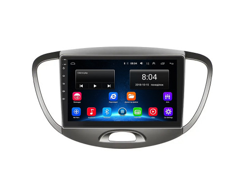 Штатная магнитола Lesko для Hyundai i10 I 2007-2013 экран 9" 2/32Gb Wi-Fi GPS Base
