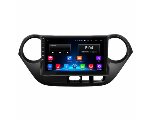 Штатная магнитола Lesko для Hyundai i10 II 2013-2016 экран 9" 2/32Gb Wi-Fi GPS Base