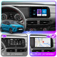 Штатная магнитола Lesko для Hyundai i10 III 2019-н.в. экран 9" 1/16Gb Wi-Fi GPS Base