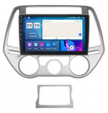 Штатная магнитола Lesko для Hyundai i20 I Рестайлинг 2012-2014 экран 9" 4/64Gb CarPlay 4G Wi-Fi GPS Prime