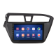 Штатная магнитола Lesko для Hyundai i20 II 2014-2018 экран 9" 4/64Gb 4G Wi-Fi GPS Top