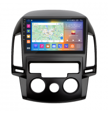 Штатная магнитола Lesko для Hyundai i30 I 2007-2010 экран 9" 2/32Gb CarPlay 4G Wi-Fi GPS Prime