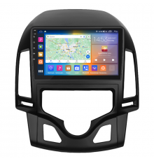 Штатная магнитола Lesko для Hyundai i30 I Рестайлинг 2010-2012 экран 9" 2/32Gb CarPlay 4G Wi-Fi GPS Prime