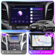 Штатная магнитола Lesko для Hyundai i30 II 2011-2015 экран 9" 4/64Gb CarPlay 4G Wi-Fi GPS Prime