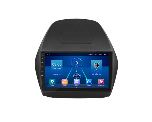 Штатная магнитола Lesko для Hyundai ix35 I Рестайлинг 2013-2015 экран 10" 2/32Gb Wi-Fi GPS Base