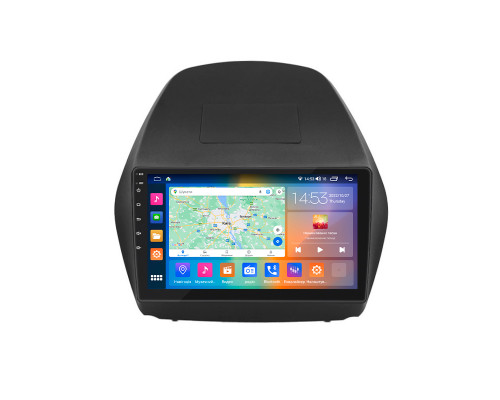 Штатная магнитола Lesko для Hyundai ix35 I Рестайлинг 2013-2015 экран 10" 2/32Gb CarPlay 4G Wi-Fi GPS Prime