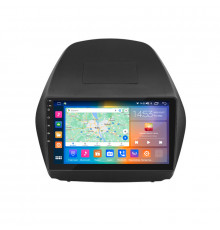 Штатная магнитола Lesko для Hyundai ix35 I Рестайлинг 2013-2015 экран 10" 4/64Gb CarPlay 4G Wi-Fi GPS Prime