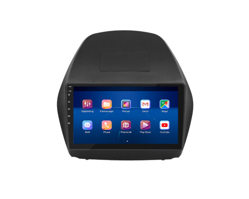 Штатная магнитола Lesko для Hyundai ix35 I Рестайлинг 2013-2015 экран 10" 6/128Gb 4G Wi-Fi GPS Top