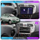 Штатная магнитола Lesko для Hyundai Matrix I 2001-2005 экран 9" 1/16Gb Wi-Fi GPS Base