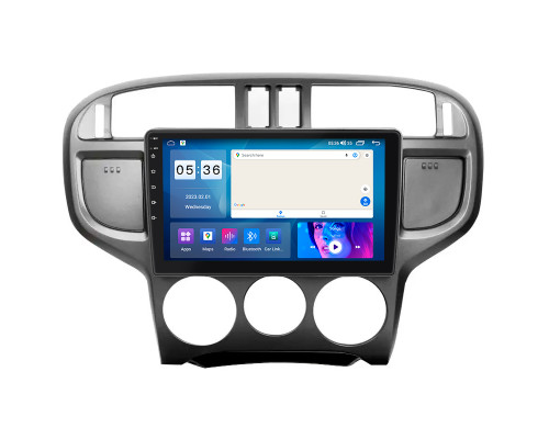 Штатная магнитола Lesko для Hyundai Matrix I Рестайлинг 2 2008-2010 экран 9" 4/64Gb CarPlay 4G Wi-Fi GPS Prime