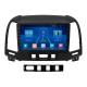 Штатная магнитола Lesko для Hyundai Santa Fe II 2005-2010 экран 9" 2/32Gb 4G Wi-Fi GPS Top