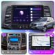Штатная магнитола Lesko для Hyundai Santa Fe II Рестайлинг 2009-2012 экран 9" 2/32Gb CarPlay 4G Wi-Fi GPS Prime