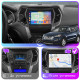 Штатная магнитола Lesko для Hyundai Santa Fe III Рестайлинг 2015-2018 экран 9" 4/64Gb CarPlay 4G Wi-Fi GPS Prime