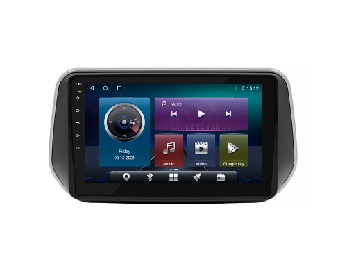 Штатная магнитола Lesko для Hyundai Santa Fe IV 2018-2021 экран 10" 4/64Gb 4G Wi-Fi GPS Top