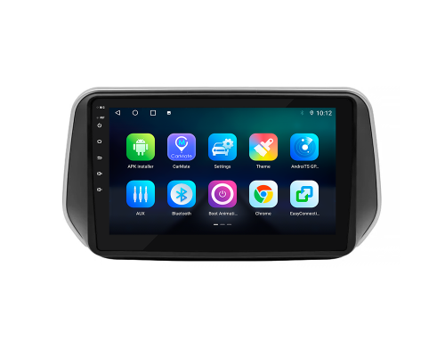 Штатная магнитола Lesko для Hyundai Santa Fe IV 2018-2021 экран 10" 4/64Gb 4G Wi-Fi GPS Top