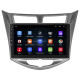 Штатная магнитола Lesko для Hyundai Solaris I 2010-2014 экран 10" 1/16Gb Wi-Fi GPS Base