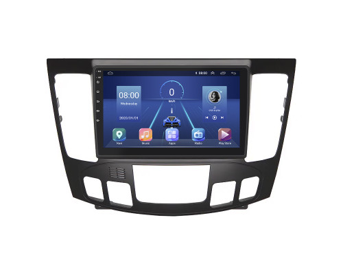 Штатная магнитола Lesko для Hyundai Sonata V (NF) Auto AC 2008-2010 экран 9" 2/32Gb 4G Wi-Fi GPS Top